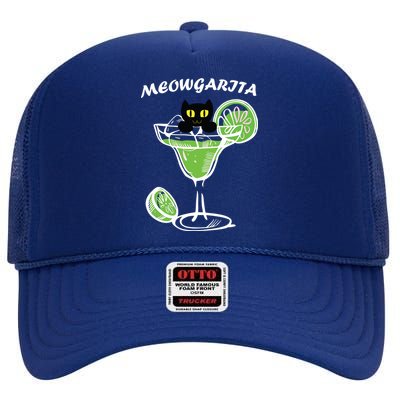 Meowgartia High Crown Mesh Back Trucker Hat