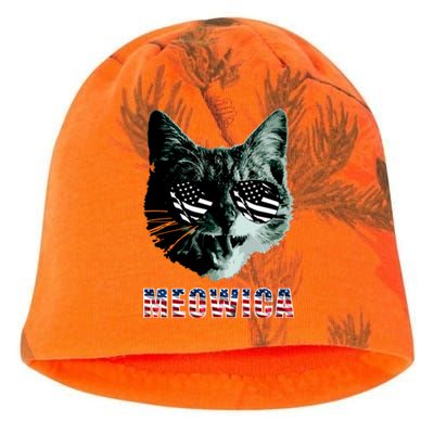 Meowica USA Cat Kati - Camo Knit Beanie