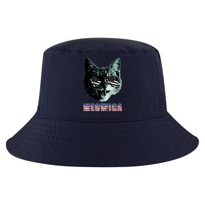 Meowica USA Cat Cool Comfort Performance Bucket Hat