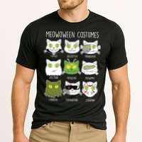 Meowoween Costumes Funny Cat Halloween Cooling Performance Crew T-Shirt