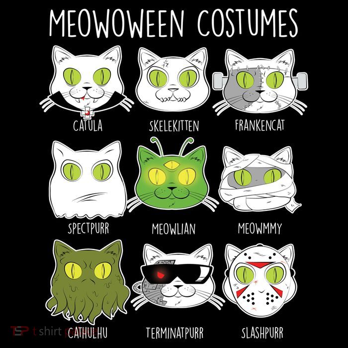 Meowoween Costumes Funny Cat Halloween Impact Tech Backpack
