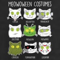 Meowoween Costumes Funny Cat Halloween Adult Drive Performance Visor