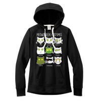 Meowoween Costumes Funny Cat Halloween Women's Fleece Hoodie