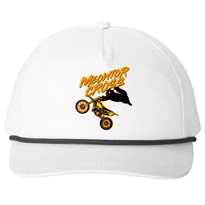 Meowtor Cross Snapback Five-Panel Rope Hat