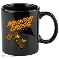 Meowtor Cross 11oz C Handle Ceramic Mug