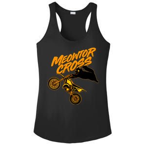 Meowtor Cross Ladies PosiCharge Competitor Racerback Tank