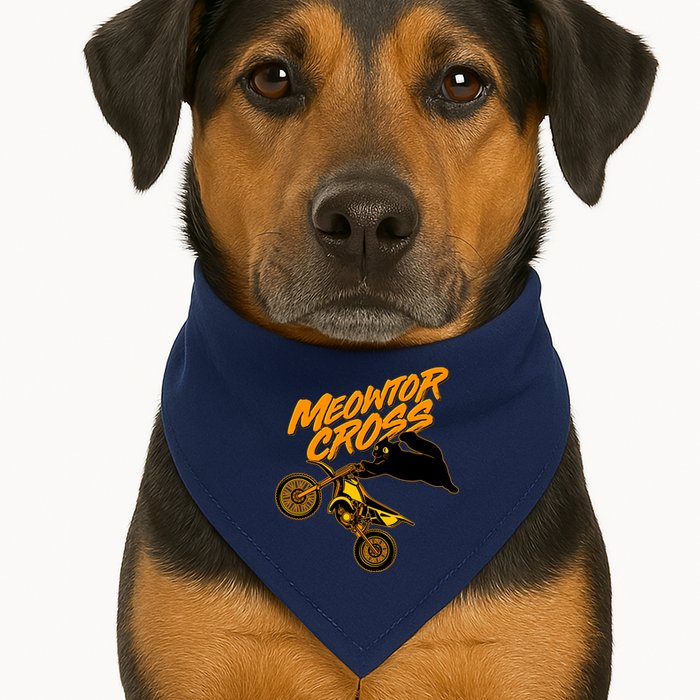 Meowtor Cross USA-Made Doggie Bandana