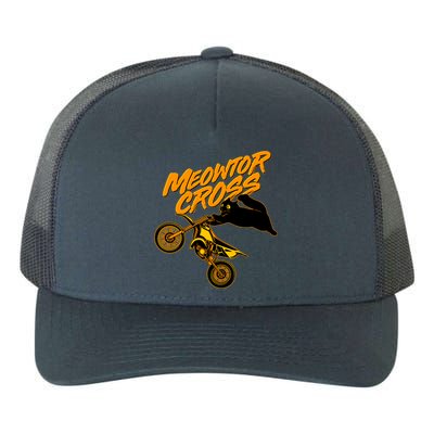 Meowtor Cross Yupoong Adult 5-Panel Trucker Hat