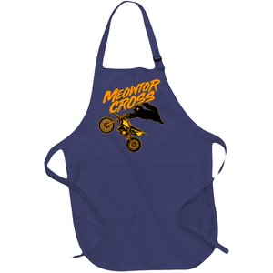 Meowtor Cross Full-Length Apron With Pockets