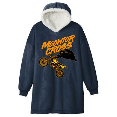 Meowtor Cross Hooded Wearable Blanket