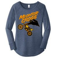 Meowtor Cross Women's Perfect Tri Tunic Long Sleeve Shirt