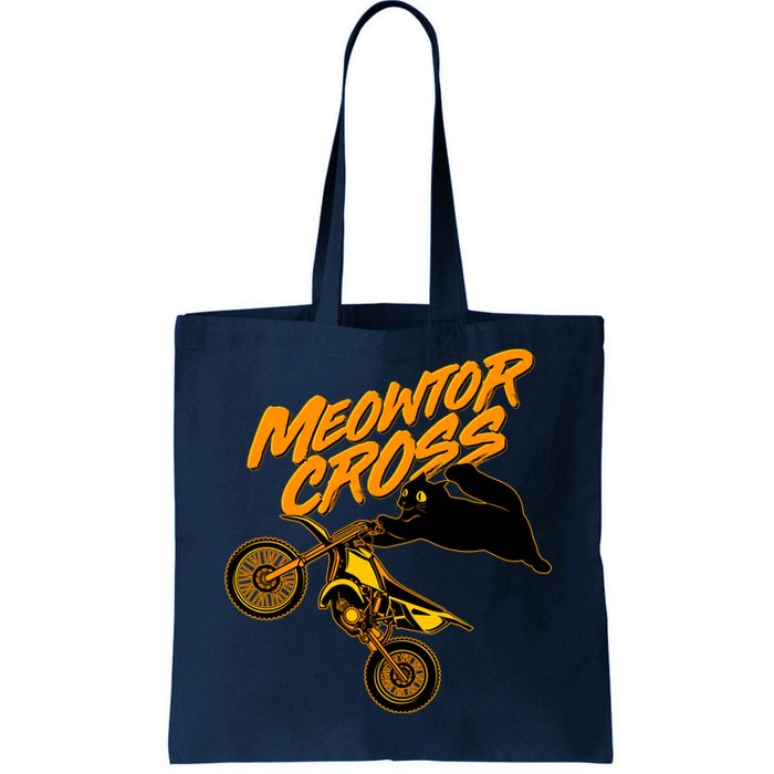 Meowtor Cross Tote Bag