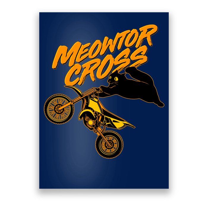 Meowtor Cross Poster