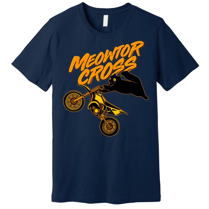 Meowtor Cross Premium T-Shirt