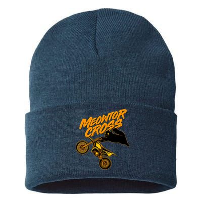 Meowtor Cross Sustainable Knit Beanie