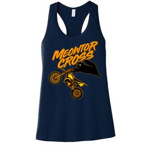 Meowtor Cross Women's Racerback Tank