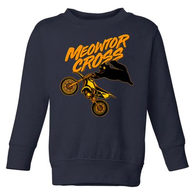 Meowtor Cross Toddler Sweatshirt