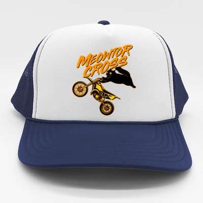 Meowtor Cross Trucker Hat