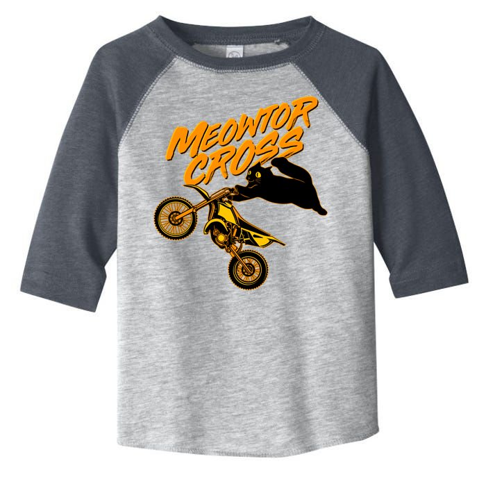 Meowtor Cross Toddler Fine Jersey T-Shirt