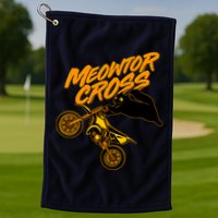 Meowtor Cross Golf Towel