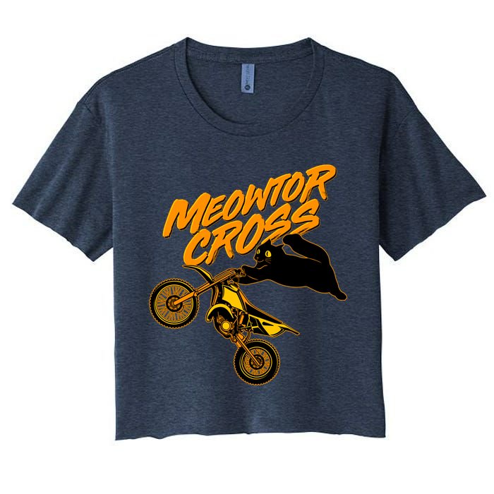 Meowtor Cross Crop Top
