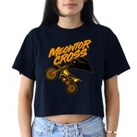 Meowtor Cross Crop Top
