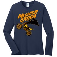 Meowtor Cross Ladies Long Sleeve Shirt