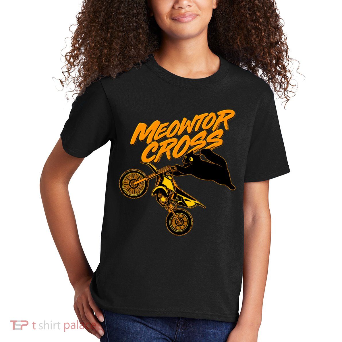 Meowtor Cross Kids T-Shirt