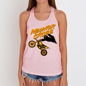 Meowtor Cross Women's Knotted Racerback Tank