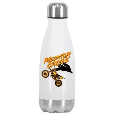 Meowtor Cross Stainless Steel Insulated Water Bottle