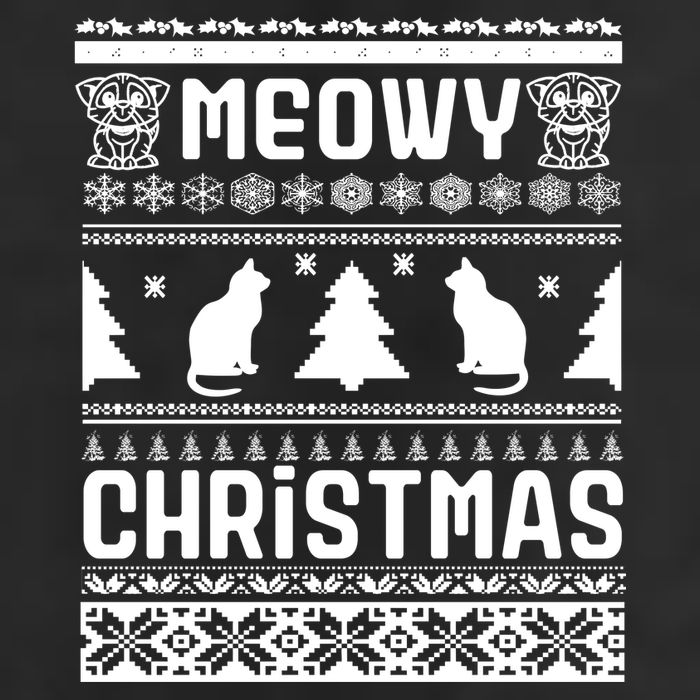Meowy Cat Ugly Christmas Sweater Cool Comfort Performance Bucket Hat