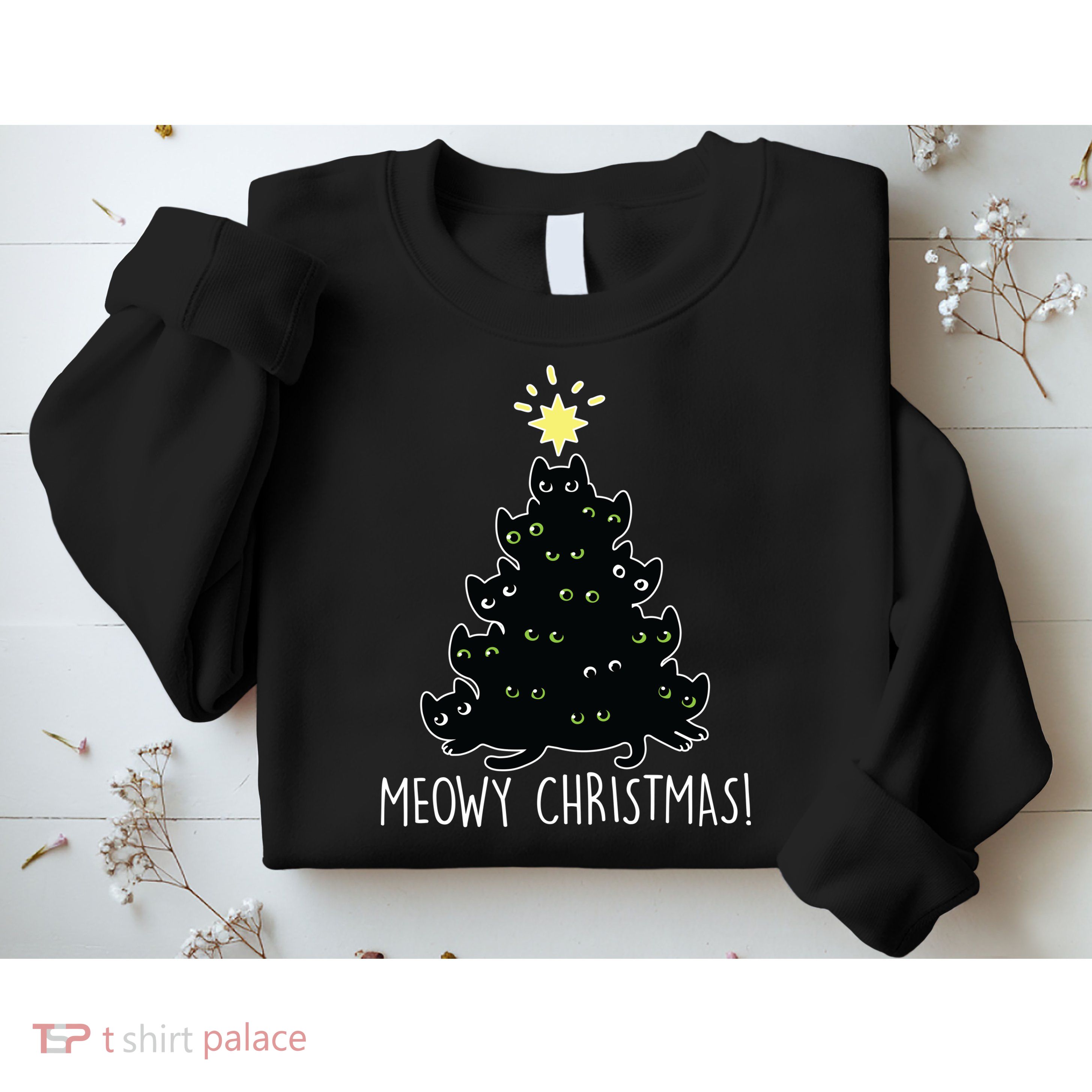 Meowy Christmas Sweatshirt