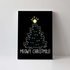 Meowy Christmas Canvas