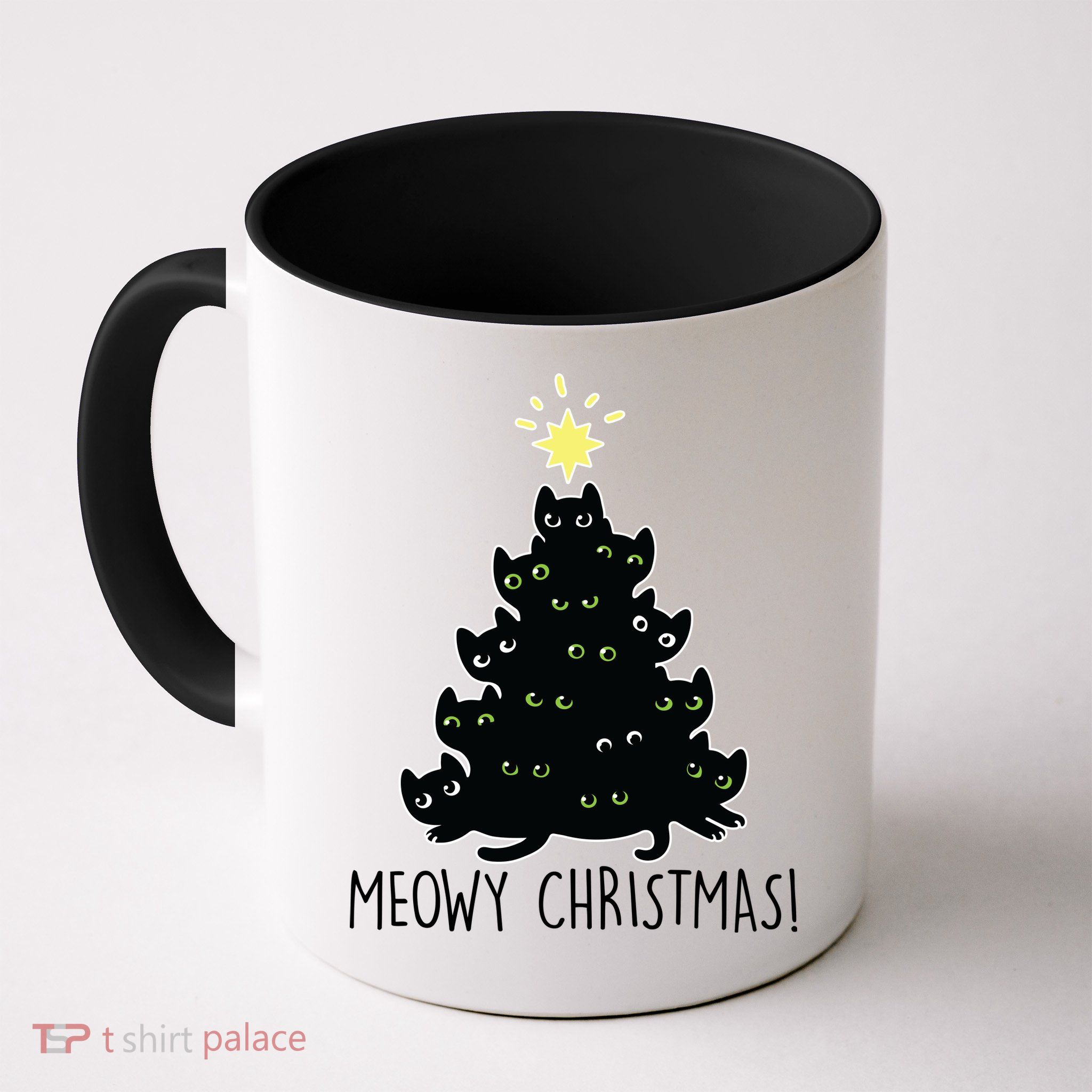 Meowy Christmas Mug