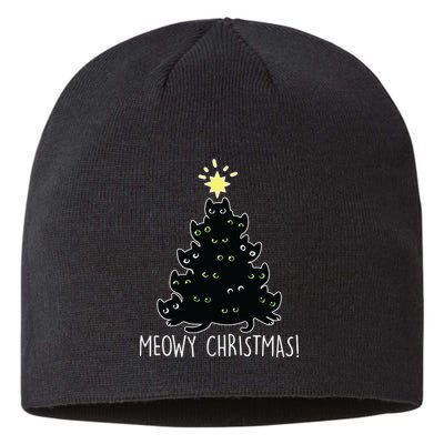 Meowy Christmas Sustainable Beanie