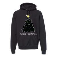 Meowy Christmas Premium Hoodie