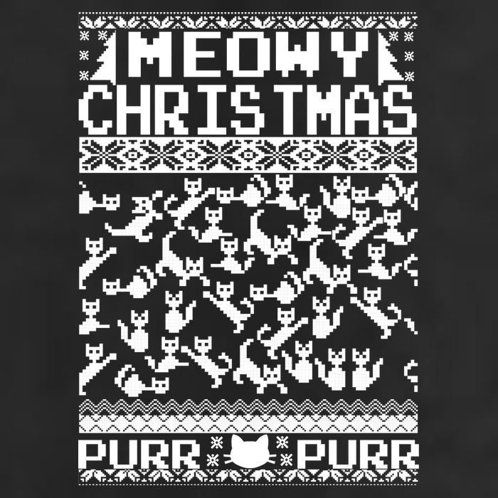 Meowy Christmas Cat Ugly Christmas Sweater Cool Comfort Performance Bucket Hat