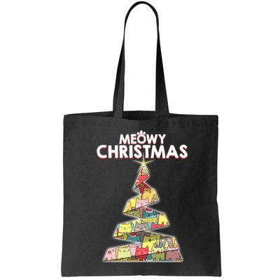 Meowy Christmas Tree For Cat Lovers Bag