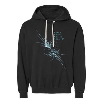 Maxwell Equation Physics Study Science Lover Physicist Garment-Dyed Fleece Hoodie