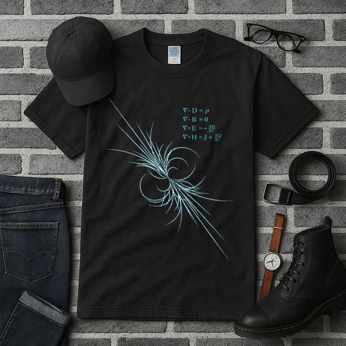 Maxwell Equation Physics Study Science Lover Physicist Tall T-Shirt