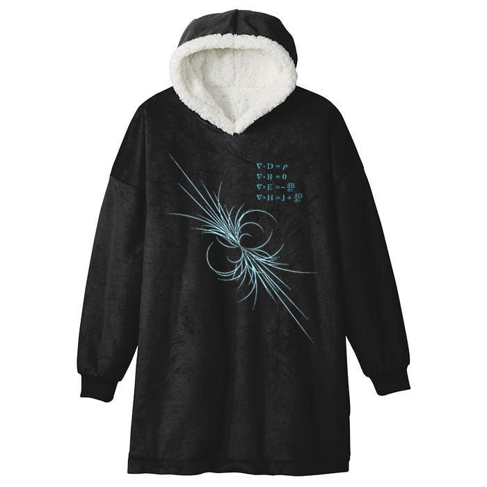 Maxwell Equation Physics Study Science Lover Physicist Hooded Wearable Blanket