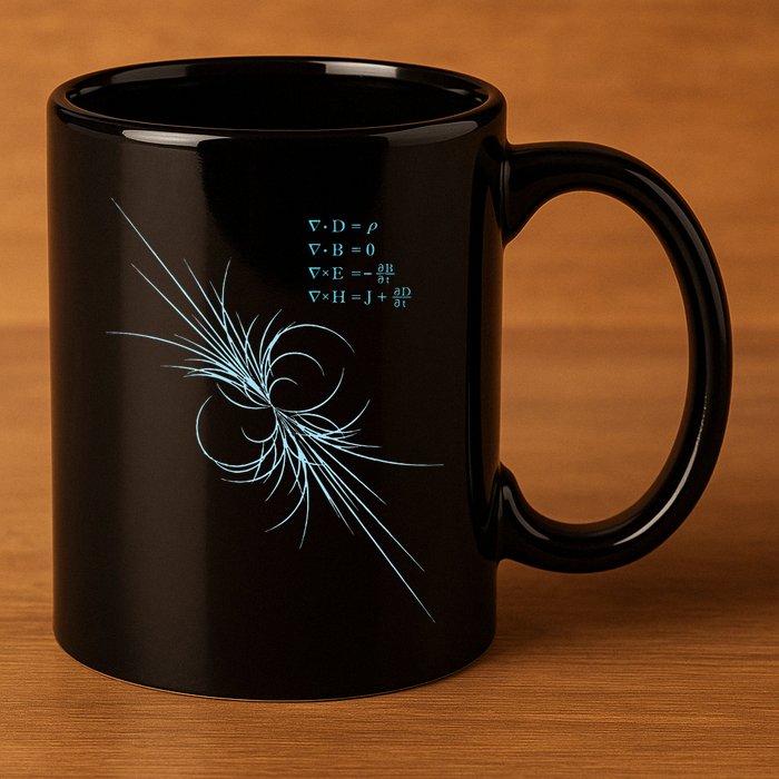 Maxwell Equation Physics Study Science Lover Physicist 11oz C Handle Ceramic Mug