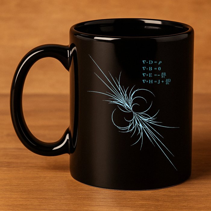 Maxwell Equation Physics Study Science Lover Physicist 11oz C Handle Ceramic Mug