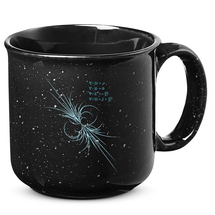 Maxwell Equation Physics Study Science Lover Physicist 15oz Campfire Ceramic Mug