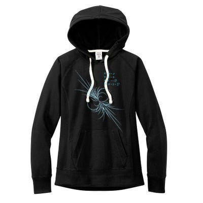 Maxwell Equation Physics Study Science Lover Physicist Women's Fleece Hoodie