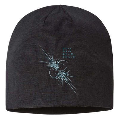 Maxwell Equation Physics Study Science Lover Physicist Sustainable Beanie