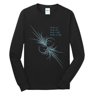 Maxwell Equation Physics Study Science Lover Physicist Tall Long Sleeve T-Shirt