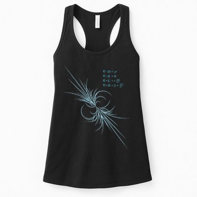 Maxwell Equation Physics Study Science Lover Physicist Womens Tank Top
