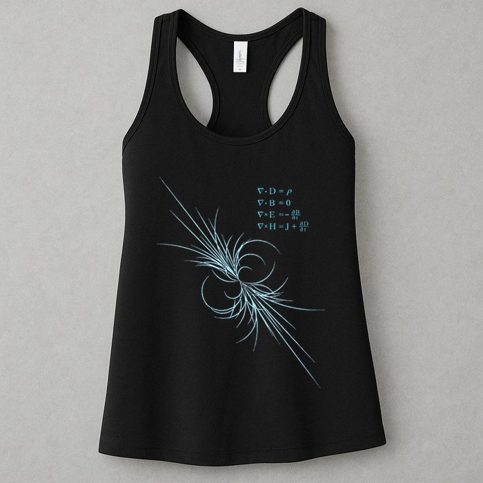 Maxwell Equation Physics Study Science Lover Physicist Womens Tank Top