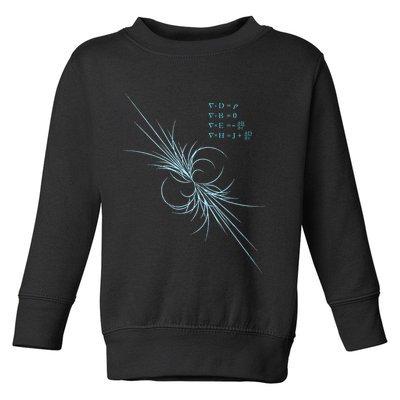 Maxwell Equation Physics Study Science Lover Physicist Toddler Sweatshirt